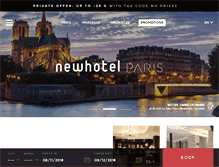 Tablet Screenshot of new-hotel.com